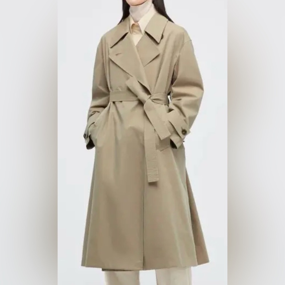 Uniqlo Tan Trench Coat